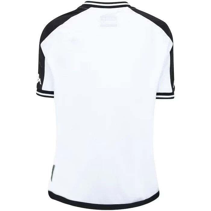 Camisa Vasco Feminina 24/25 - Branca e Preta